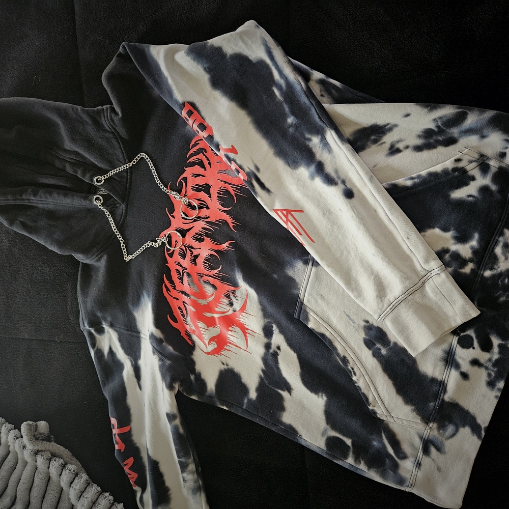 Very Limited Sleep Token Shibori Threads Hoodie Sz.M